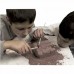 Tricerátopo, Brinquedo Educativo, Kit de Paleontologia, Escavação de fósseis e Esqueleto, 7+