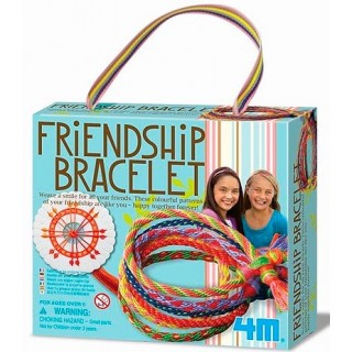 Bracelete da Amizade, Monte a Pulseira artesanalmente, brinquedo educativo e divertido