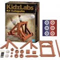 Catapulta guerra Medieval projeto STEM, Brinquedo Educativo de Montagem e diversão 6+