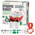 Dinamo Robô, Robô Energia Verde, Robô p/ Montar com Material Reciclado, Kit Robótica Sustentável