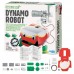 Dinamo Robô, Robô Energia Verde, Robô p/ Montar com Material Reciclado, Kit Robótica Sustentável