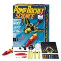 Kit Lança Foguetes, Pump Rocket Science, Ciência de Isaac Newton, Brinquedo Educativo