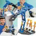 Mega Braço Hidráulico Robótico Brinquedo Engenharia Educativo Garra STEM 8+