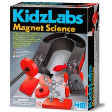 Ciência Magnética Kit Educativo 10em1: Imã, Bussola, Escultura, Veiculo etc