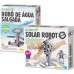 Robô Solar e Robô Água Salgada Kit Robótica Educativo para montar Combo 2 projetos