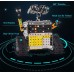 Wall-e Robô 711 pçs Controle Remoto, Kit Robótica Metal parafusos STEM 8+