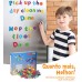 Brinquedo Alfabetização Montessori Letras Magnéticas, Números, Tangram 171pcs