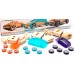 Automoblox Mini A9-S,M9,X9-X (KIT 3X1) Carrinhos Educativos Sofisticados Monta Desmonta 3+