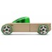 Automoblox T9 Pickup Verde Brinquedo Educativo Sofisticado Carrinho Monta e Desmonta 3+