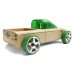 Automoblox T9 Pickup Verde Brinquedo Educativo Sofisticado Carrinho Monta e Desmonta 3+