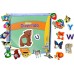 Kit Escolar Linguagem, Alfabetização, Letras, Educativo Combo 3 jogos, 4 a 6A + BRINDE