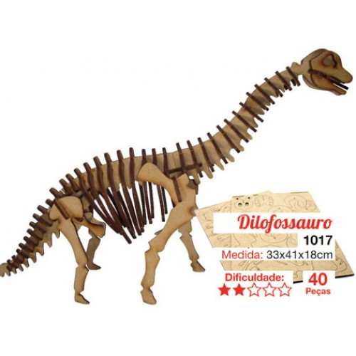 Compre Quebra-cabeça 3D - Dinossauro Braquiossauro