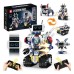 5x1 Robô controle remoto, Kit Robótica Programavel 603 pcs 8+ Kit STEM DIY