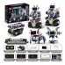 5x1 Robô controle remoto, Kit Robótica Programavel 603 pcs 8+ Kit STEM DIY