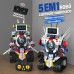 5x1 Robô controle remoto, Kit Robótica Programavel 603 pcs 8+ Kit STEM DIY