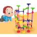 Corrida de Bolinhas, Circuito Labirinto Brinquedo Montar 105pcs DIY  Marble Run SEM CAIXA