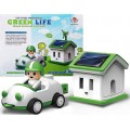 Casinha e Carrinho Solar Kit Educacional Brinquedo Energia Sustentável 8+