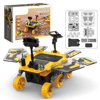 Explorador Marte Robo Solar Energia ou pilhas, Kit Robótica Solar