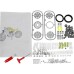 Moto Kit Robótica Iniciante Estrutural STEM Montagem parafusos Motorcycle DIY Halley 158pcs