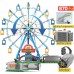 Roda Gigante 870 Pçs Kit Robotica STEM Projeto 29cm Motorizado