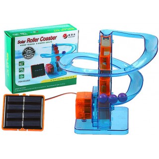 Circuito Bolinhas, Motorizado Kit Energia Solar STEM, Labirinto Marble Run 7+