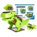 Robô Energia Solar T3em1, T-Rex Robótico, Inseto e Trator, Kit Robótica sustentável Educativo