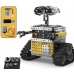 Wall-e Robô 711 pçs Controle Remoto, Kit Robótica Brinquedo Metálico parafusos STEM 8+