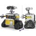 Wall-e Robô 711 pçs Controle Remoto, Kit Robótica Brinquedo Metálico parafusos STEM 8+