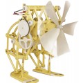 Wind Robot, Kit Robótica Energia Renovável, Brinquedo Eólico energia do Vento 8+ STEM