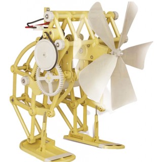 Wind Robot, Kit Robótica Energia Renovável, Brinquedo Eólico energia do Vento 8+ STEM