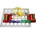 Kit 199 tipos Circuitos Engenharia Eletronica, Educativo STEM Snap Circuits