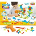 Kit Robótica Infantil STEM 237pcs parafusadeira plastica