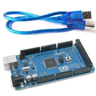 Placa Arduino Mega2560 R3 + Cabo Usb - Robotica Automação