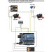 Robô Esteira DS2 Kit Educacional Estrutura MDF Robótica Veículo p/ Arduíno c/ manual