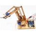 Braço Robótico Completo Arduino + Código + Controle, Kit Educacional Eletrônica Programação