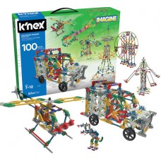KNEX 100 modelos c/ 863 pcs, Kit Kit Robótica Estrutural STEM Educativo 7+