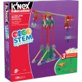 STEM KNEX 3 Modelos, Kit Robótica Estrutural Educativo 139pcs alavancas, polias, hastes
