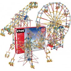 Parque Knex 3x1 Kit Robótica STEM 744 pcs Roda Gigante, Evolution e Chapeu Mexicano