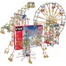 Parque Knex 3x1 Kit Robótica STEM 744 pcs Roda Gigante, Evolution e Chapeu Mexicano