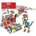 KNEX 80 modelos c/ 408 pcs, Kit Kit Robótica Estrutural STEM Educativo 7+