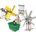KNEX Kit  Energia Eólica e Hidráulica 288pcs, 7 projetos, Robótica Estrutural, Educativo 9+