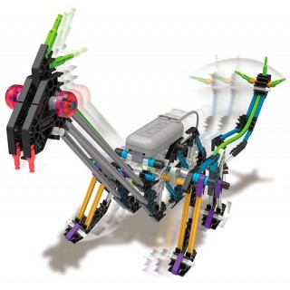 Brontossauro, Dinossauro KNEX c/ 3 projetos para montar, Robótica Estrutural Motor 213 pçs