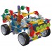 K'NEX 313 pcs, Kit Robótica estrutural STEM Caminhões, 3 projetos p/ montar com farol