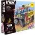 K'NEX 313 pcs, Kit Robótica estrutural STEM Caminhões, 3 projetos p/ montar com farol