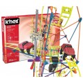 Montanha Russa Knex ClockWork c/ Elevador Motorizado, 79cm altura, Kit Robótica 305 pcs