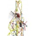 Montanha Russa Knex ClockWork c/ Elevador Motorizado, 79cm altura, Kit Robótica 305 pcs