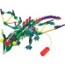 Dragão Knex Kit Robótica 3X1 Dinossauro Robótico Motorizado p/ Montar, KNEX 356 pcs