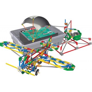 Knex Kit Education Movimento Aeronautica 1437pcs 6 a 9 alunos STEAM kit Educativo 9+