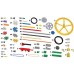 Knex Kit Education Movimento Aeronautica 1437pcs 6 a 9 alunos STEAM kit Educativo 9+