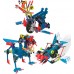 Robô Jaws 3 em 1, KNEX 136 pçs, Kit Robótica Motorizado Rodas e Movimentos STEAM, 7+